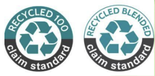 RCS — Recycled Claim Standard (100 & Blended) logo